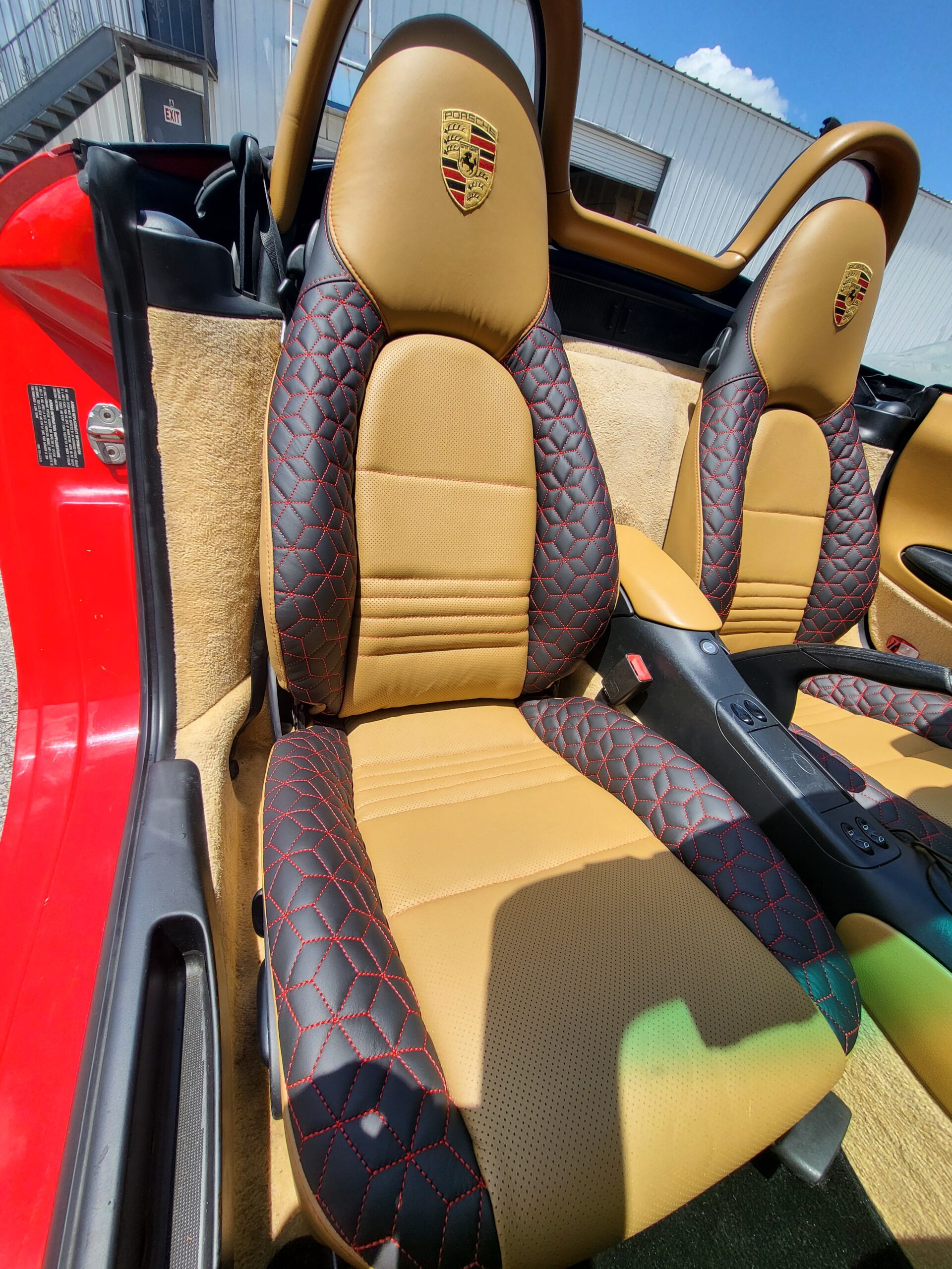 Cars luxury upholstery